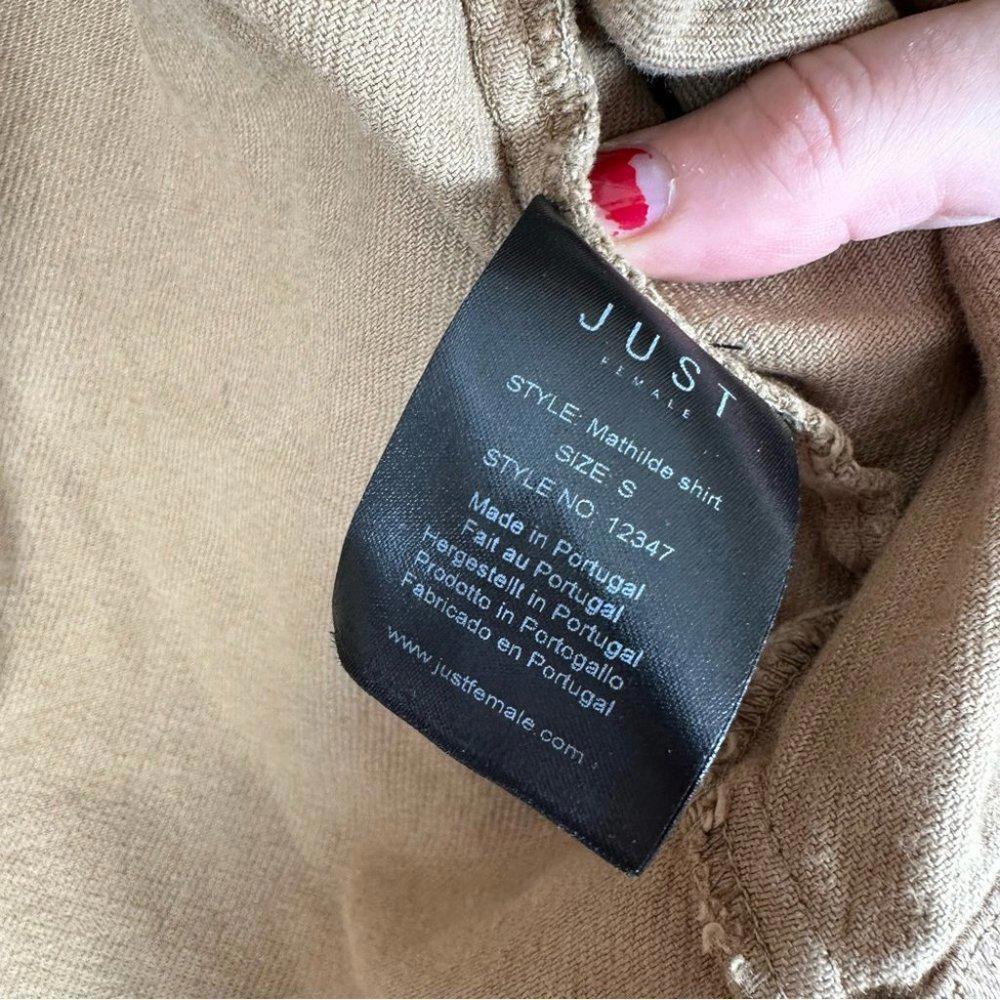 Just Female Mathilde Utility Shirt Jacket -  Small - Picture 6 of 8